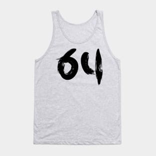 Number 64 Tank Top